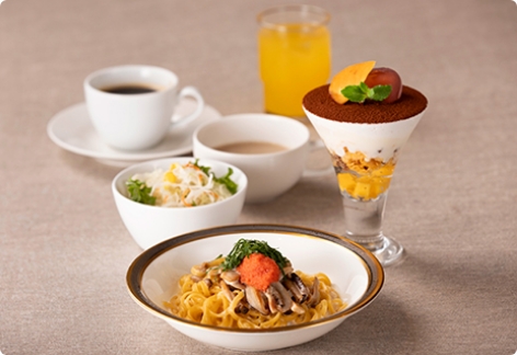 選べる秋のパフェランチ